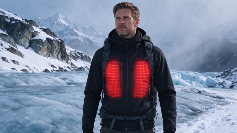 Heated Hiking Jacket for man Heated Hiking Jacket for man